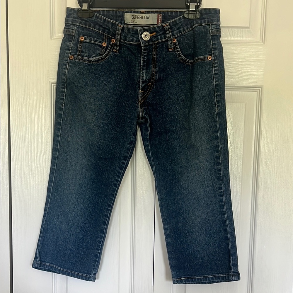 Levi's Blue Straight Jeans Classic Style
